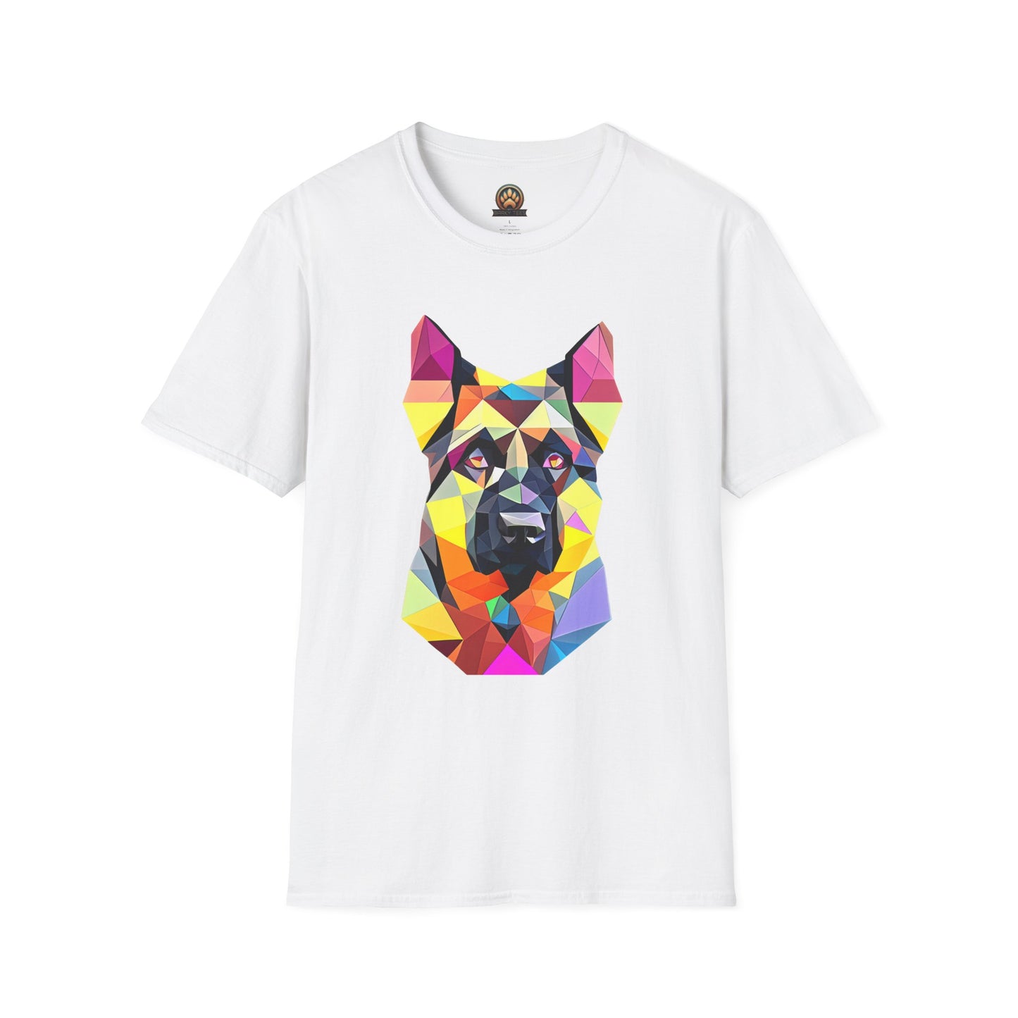 German Shepherd Tee - Large Front Print