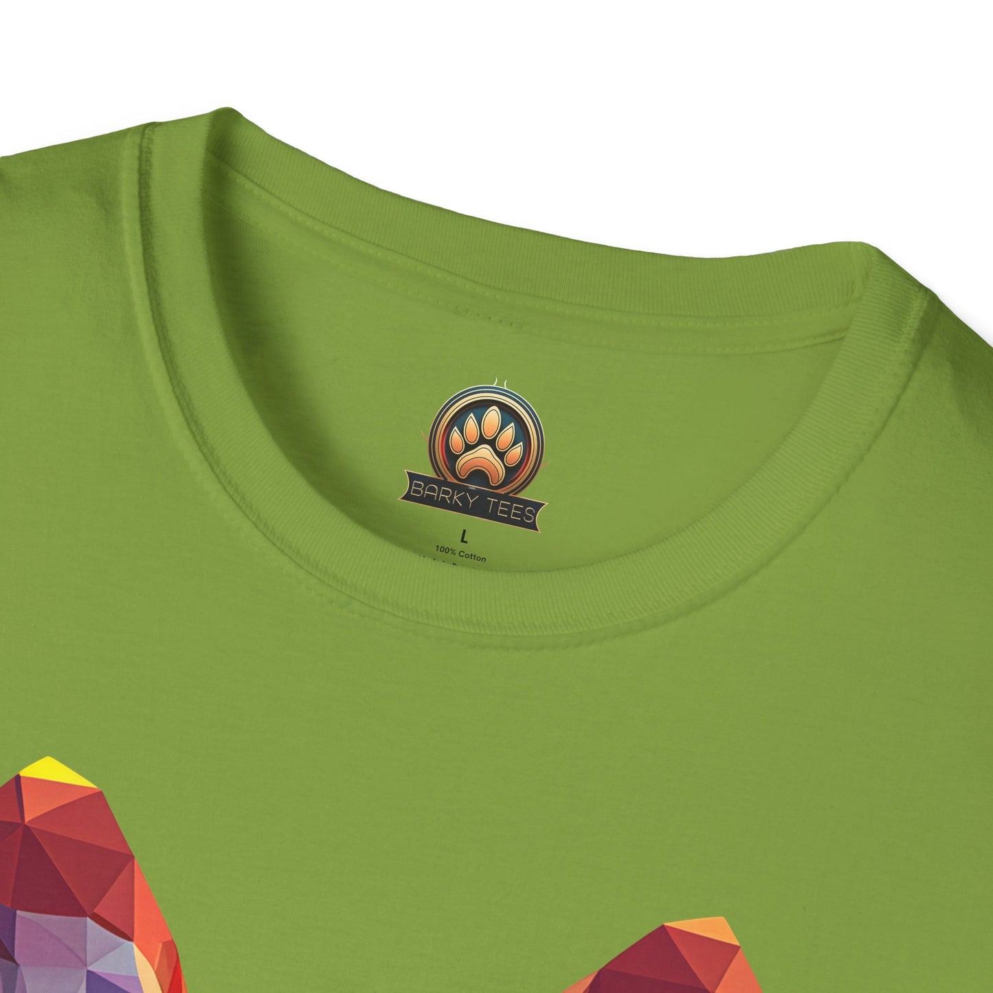 Polygon French Bulldog Tee - Large Front Print