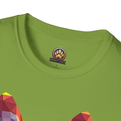 Polygon French Bulldog Tee - Large Front Print