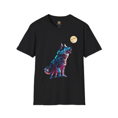Polygon Alaskan Husky Tee - Large Front Print