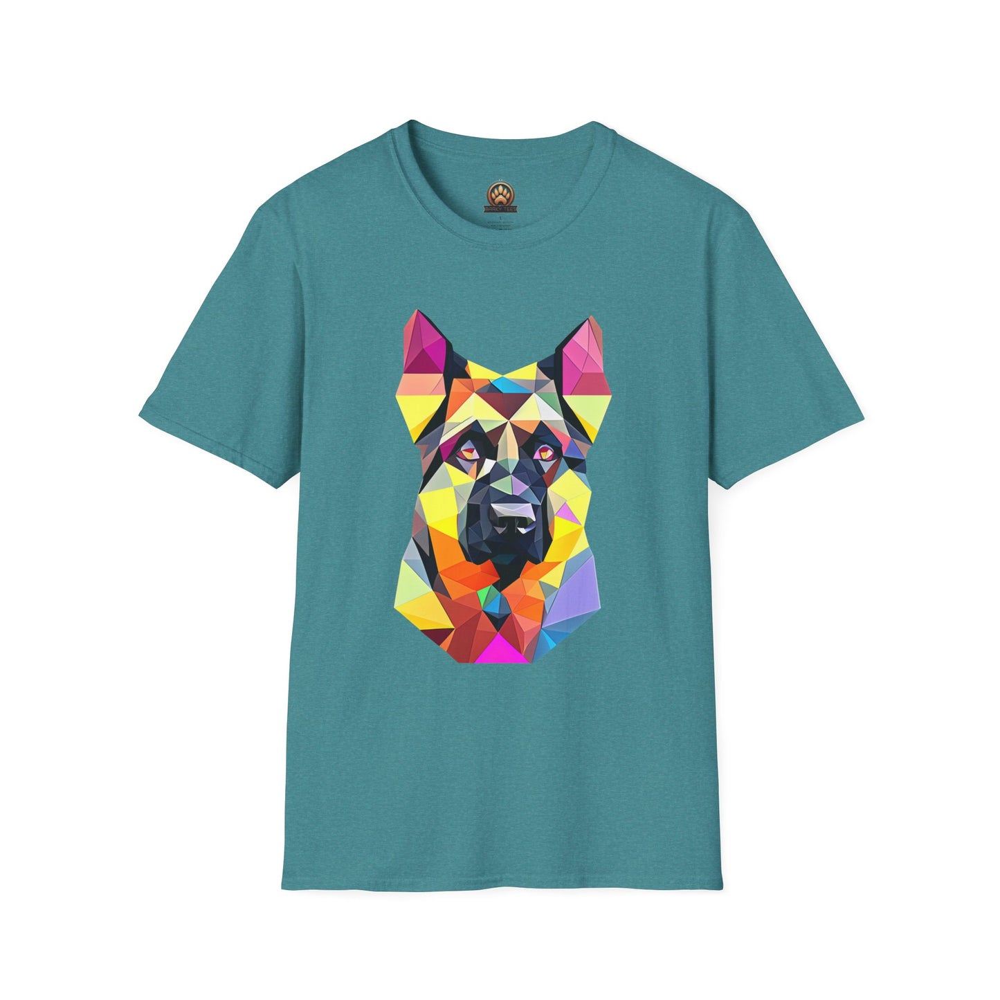 German Shepherd Tee - Large Front Print