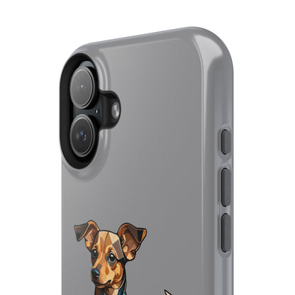 Polygon Style Pop Art Chiweenie Dog iPhone Phone Case