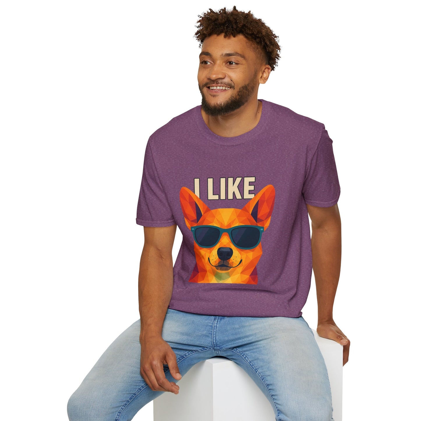 I Like Corgi Butts Tee - Large Front and Back Print