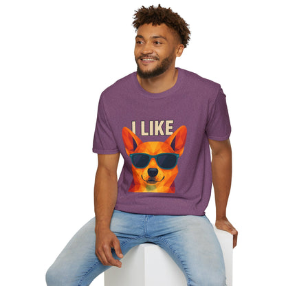 I Like Corgi Butts Tee - Large Front and Back Print