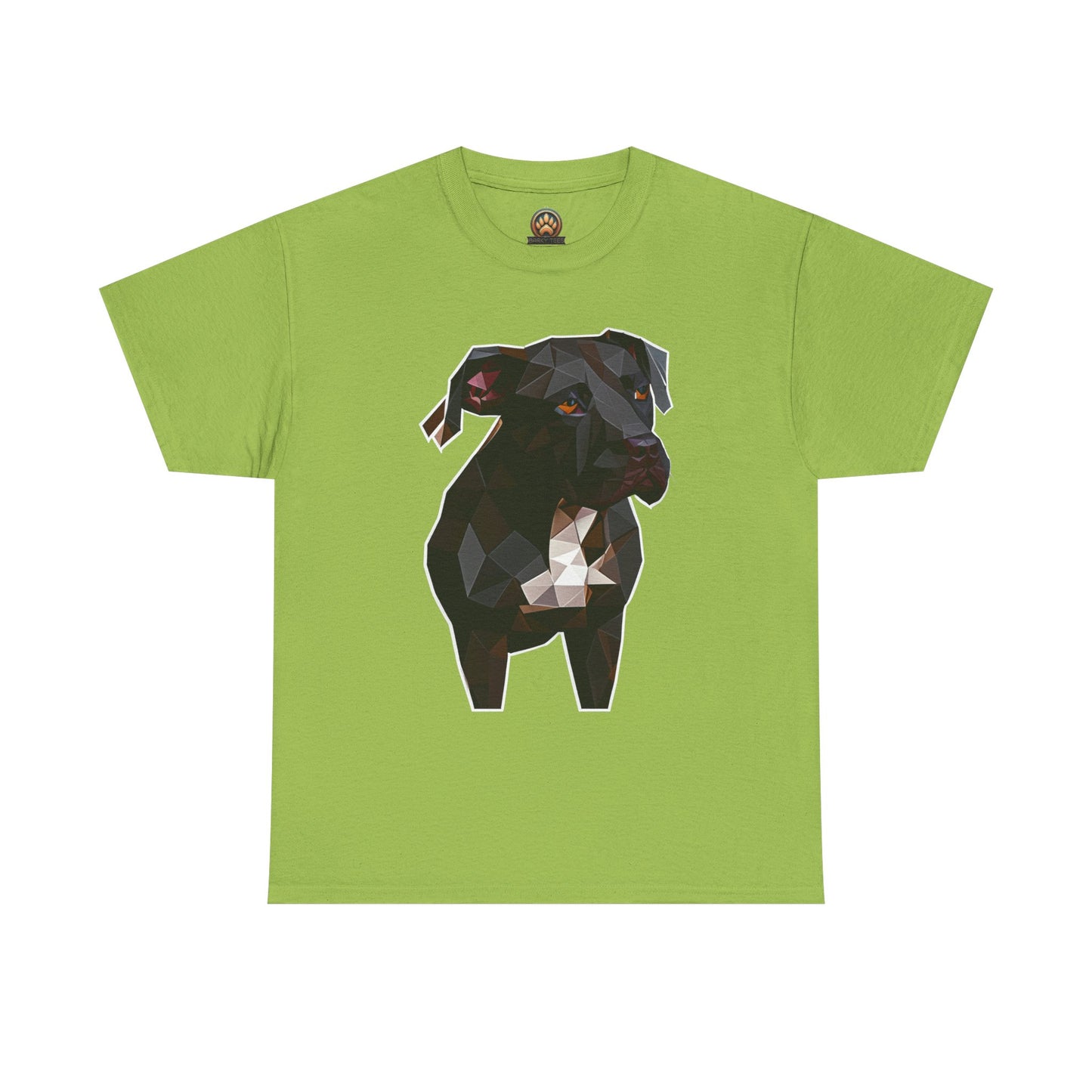 Polygon Pitbull Tee - Large Front Print