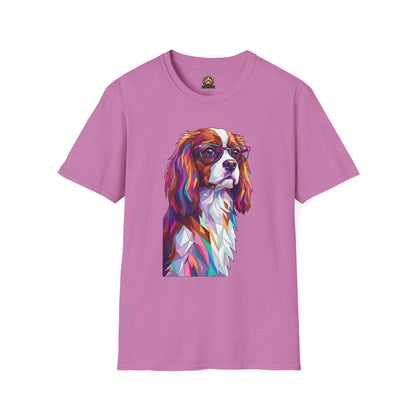 Portrait Cavalier King Charles Tee - Large Front Print