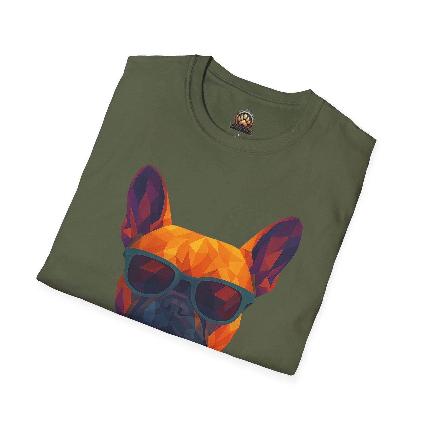 Dog Dad Tee - Large Front Print