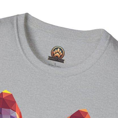 Polygon French Bulldog Tee - Large Front Print