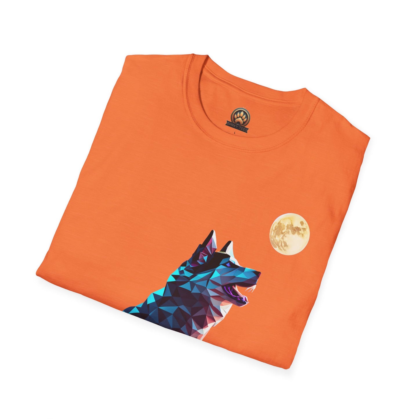 Polygon Alaskan Husky Tee - Large Front Print