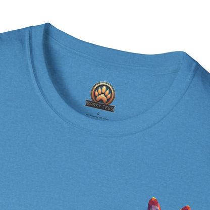 Polygon Style French Bull Dog T-Shirt - Pocket & Large Back Print