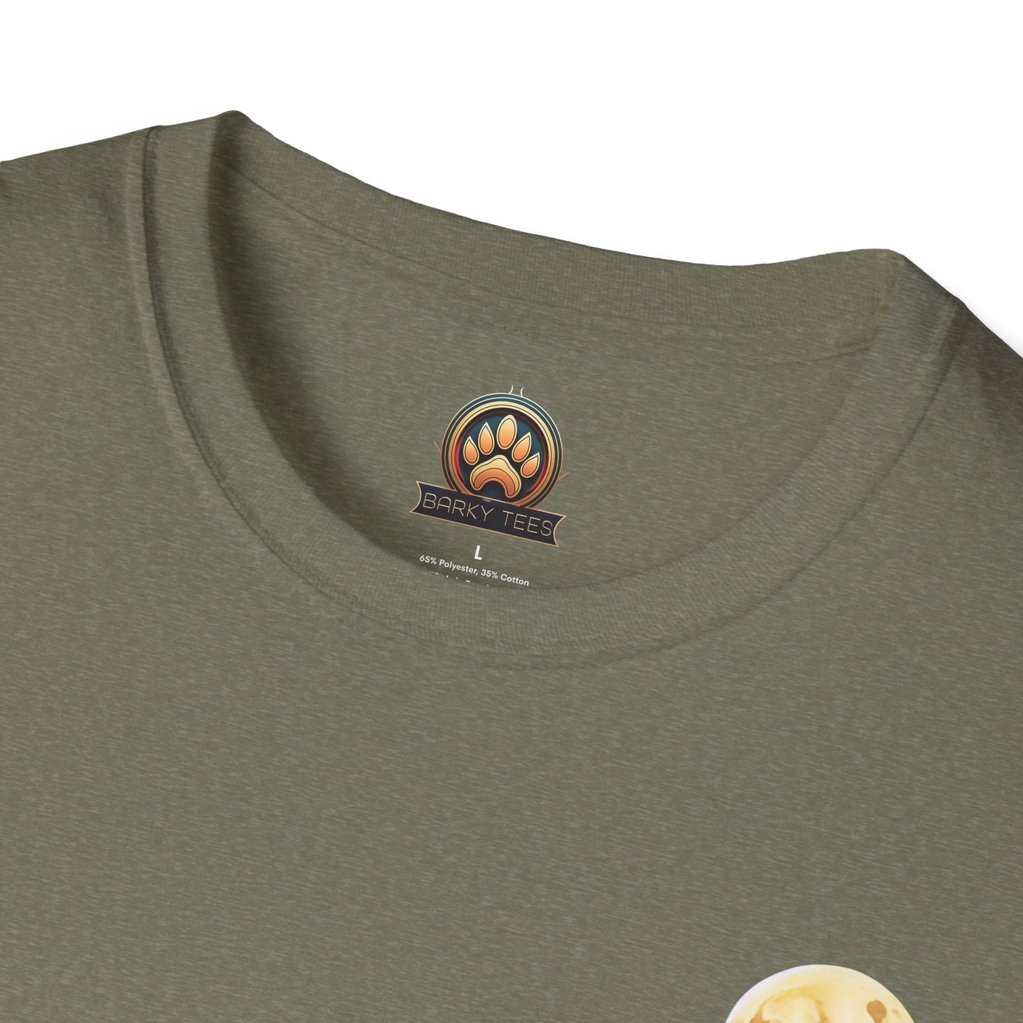 Polygon Alaskan Husky Tee - Large Front Print