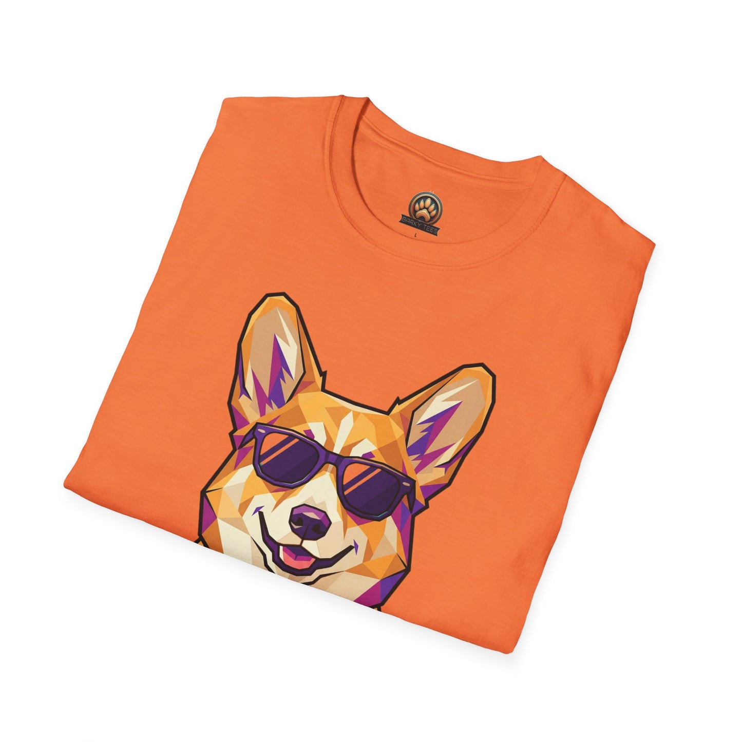 Dapper Corgi Tee - Large Front Print