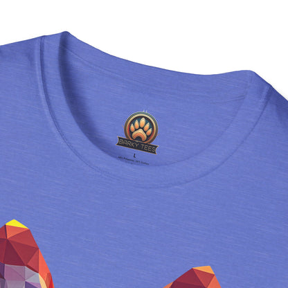 Polygon French Bulldog Tee - Large Front Print