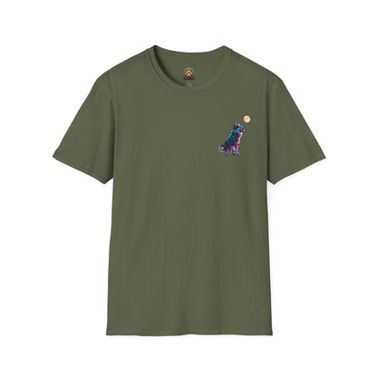 Polygon Alaskan Husky Tee - Pocket & Large Back Print