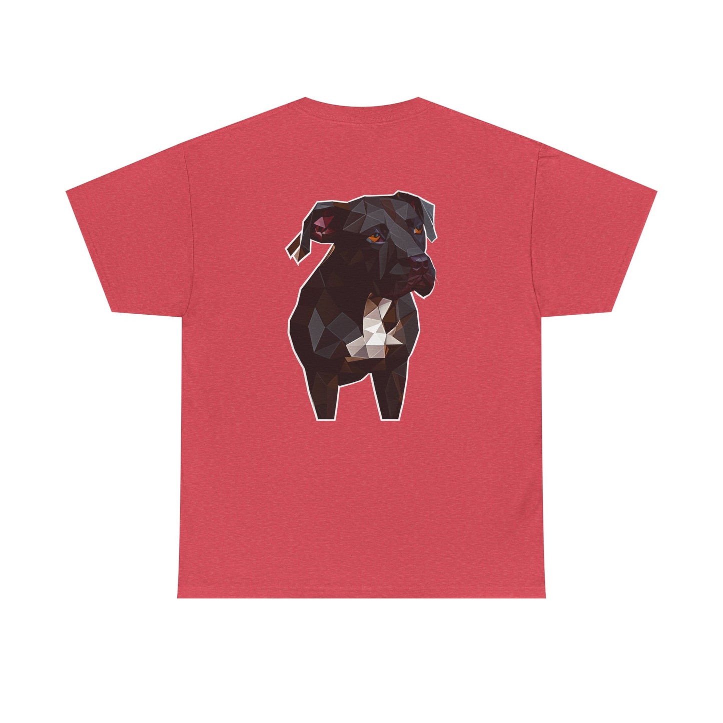 Polygon Pitbull Tee - Pocket & Large Back Print