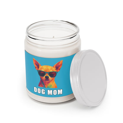 Dog Mom Candle – Polygon Chihuahua Edition