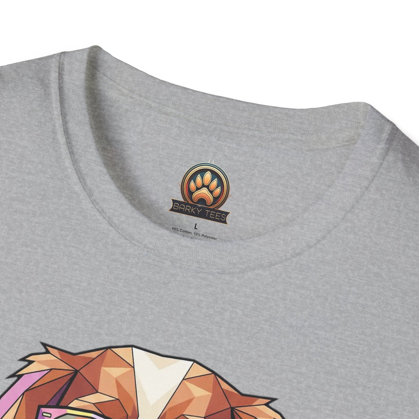 Tea Party Cavalier King Charles Tee - Large Front Print