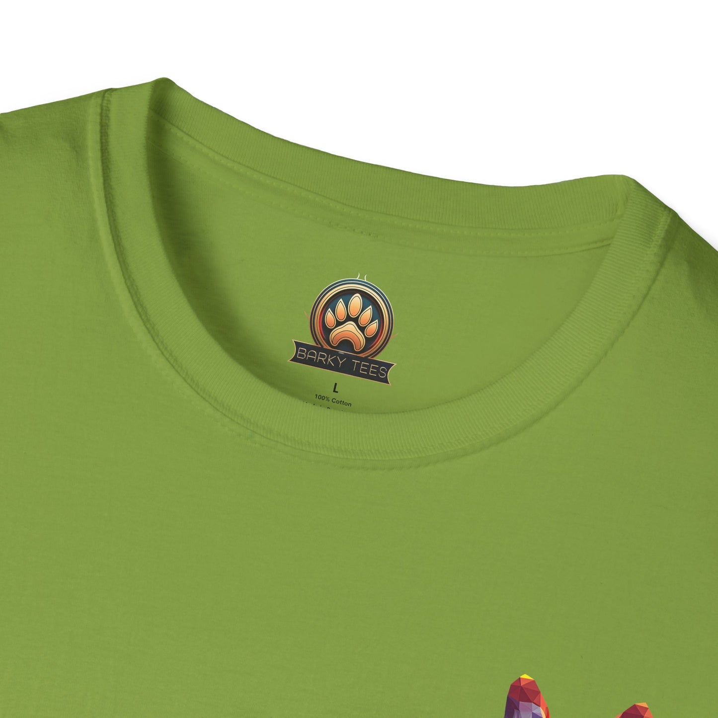 Polygon Style French Bull Dog T-Shirt - Pocket & Large Back Print