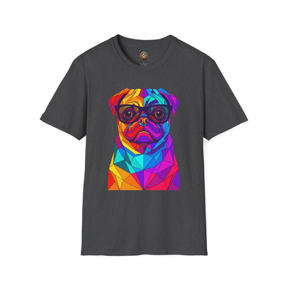 Professor Pug Tee - Large Front Print