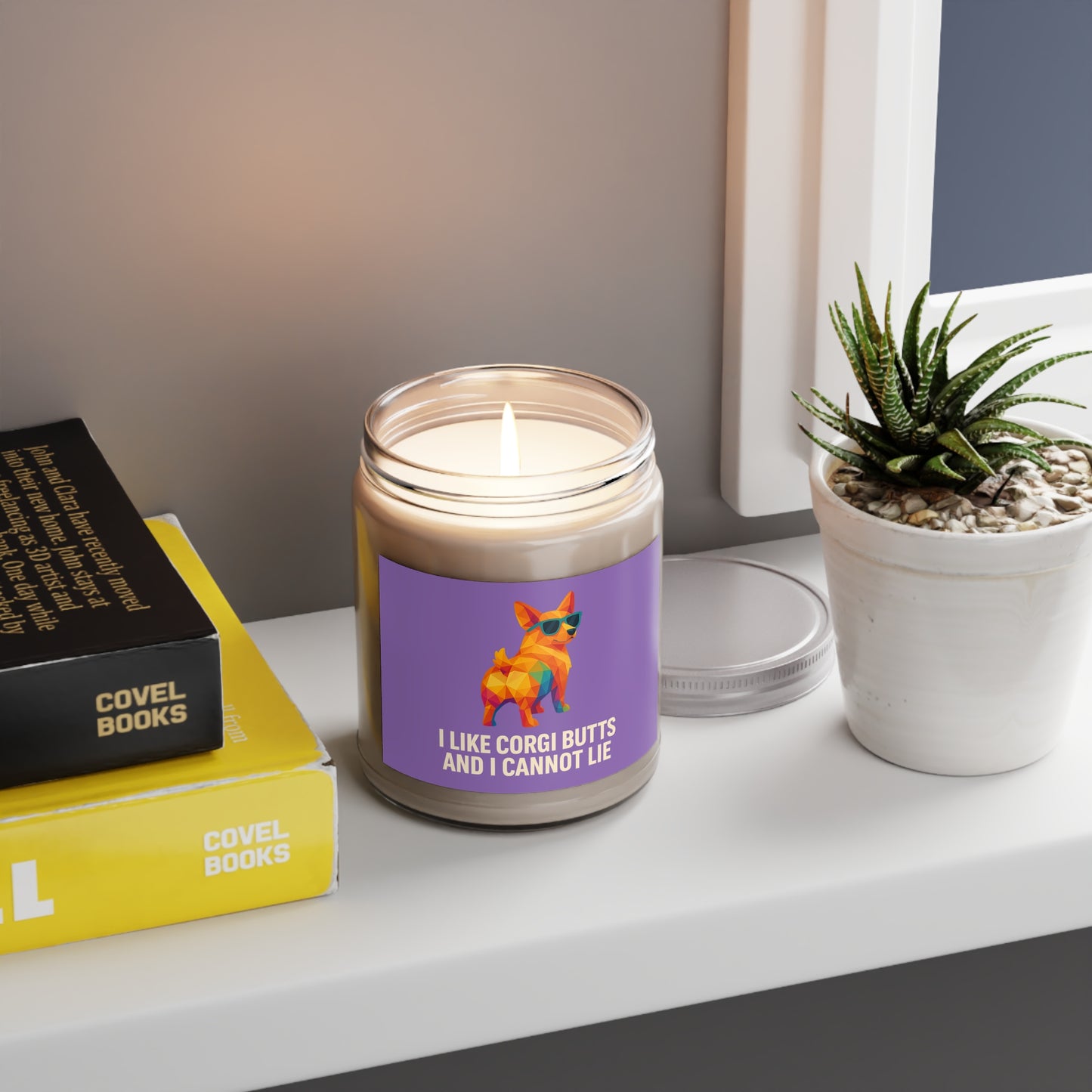 I Like Corgi Butts Scented Soy Candle — 9oz (White Lid)