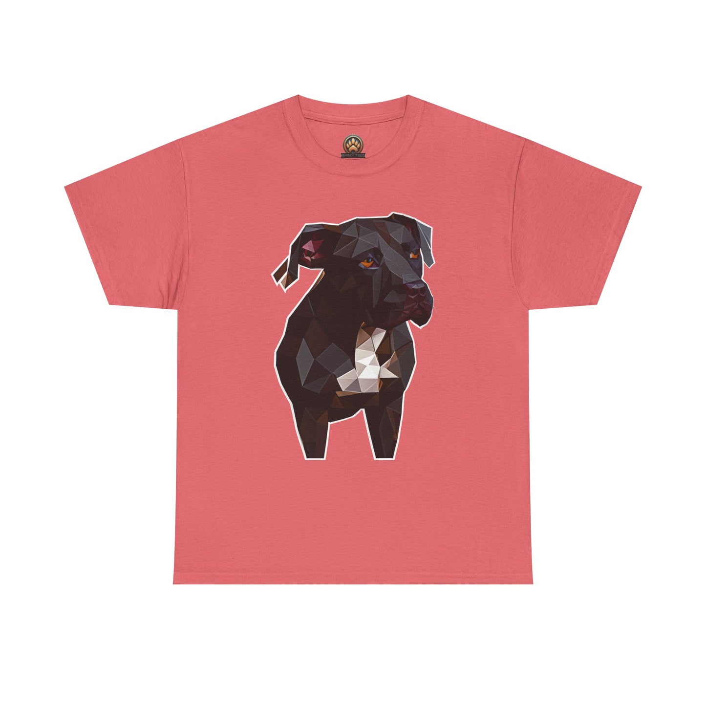 Polygon Pitbull Tee - Large Front Print