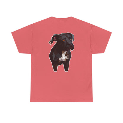 Polygon Pitbull Tee - Pocket & Large Back Print