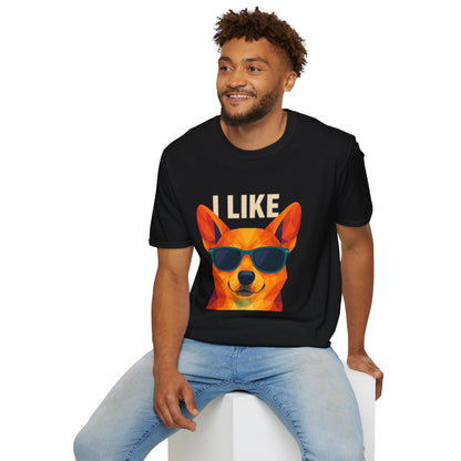 I Like Corgi Butts Tee - Large Front and Back Print