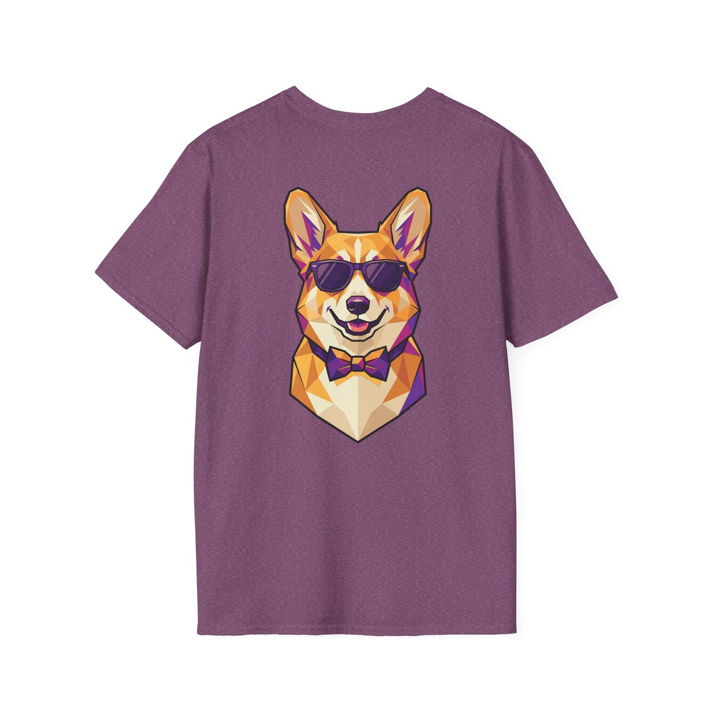 Dapper Corgi Tee - Pocket & Large Back Print