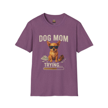 Dog Mom... Trying - Large Front Print Only