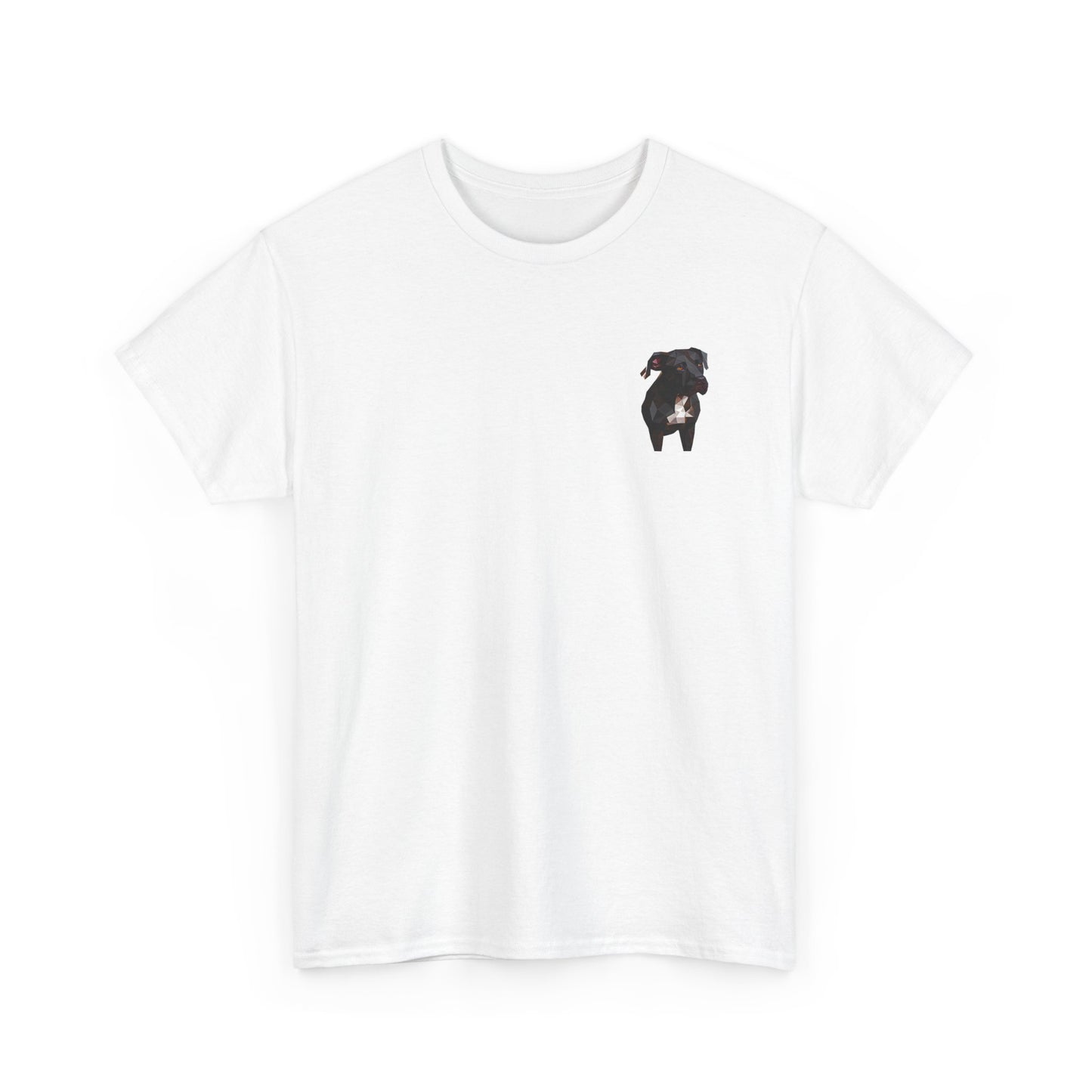 Polygon Pitbull Tee - Pocket & Large Back Print
