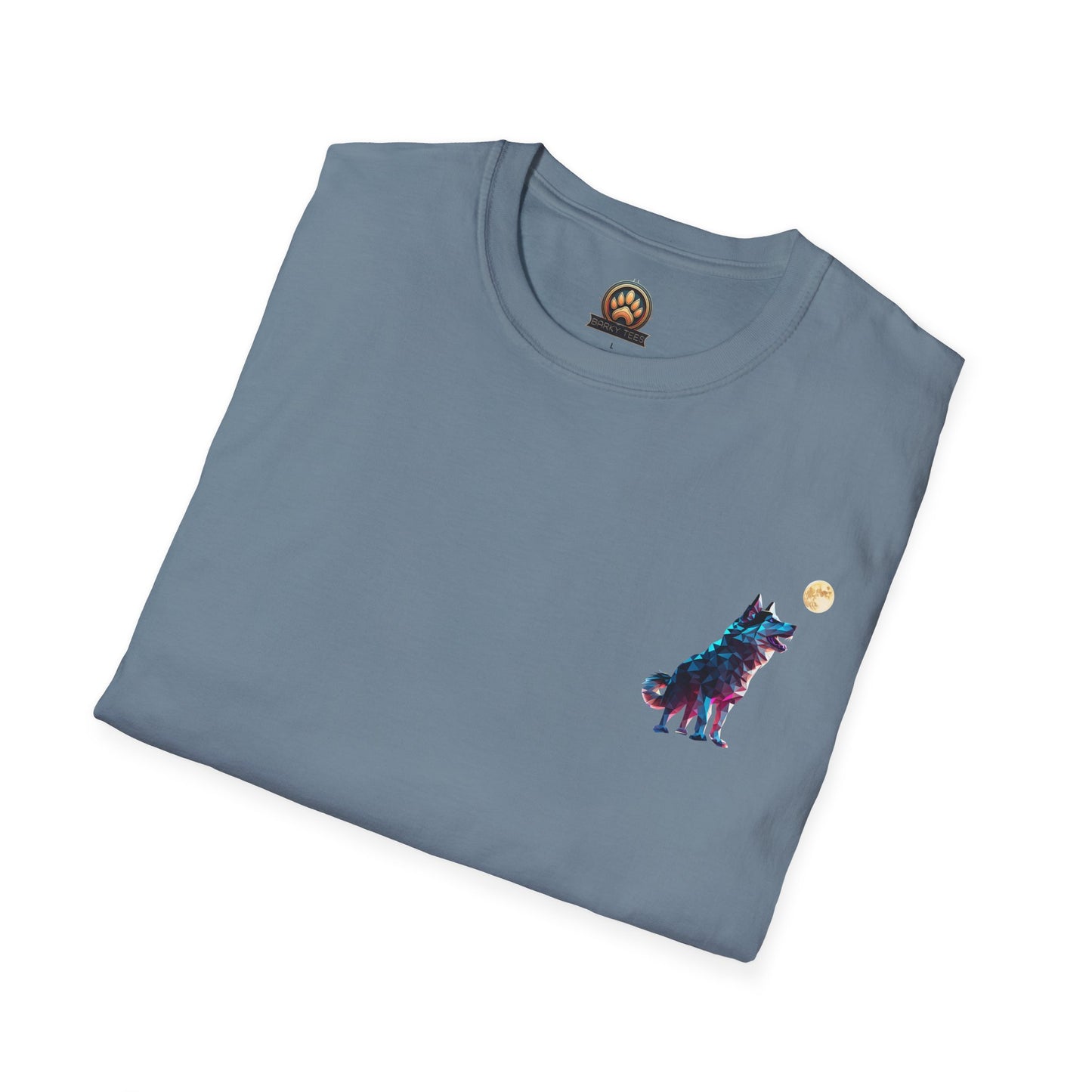 Polygon Alaskan Husky Tee - Pocket & Large Back Print