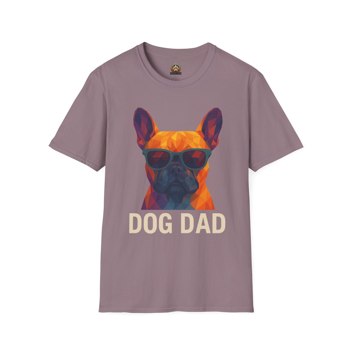 Dog Dad Tee - Large Front Print