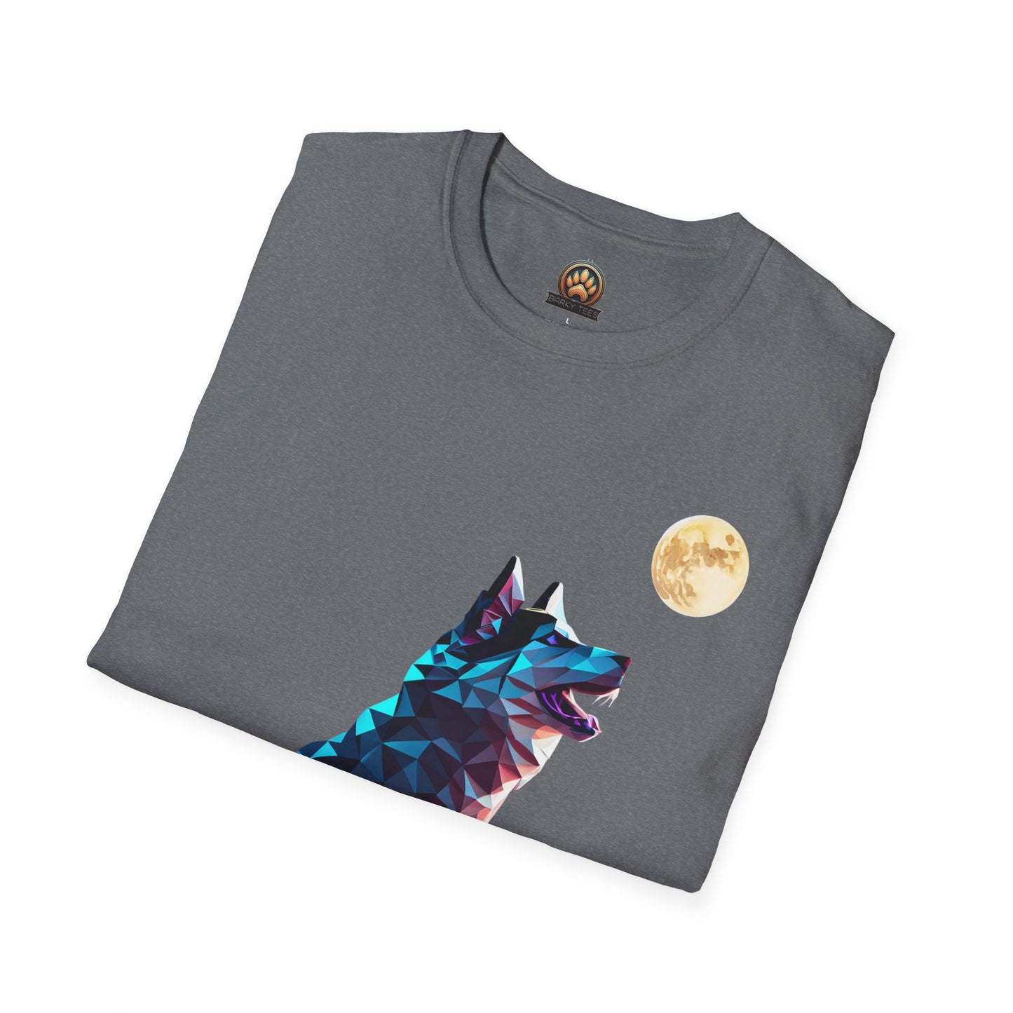 Polygon Alaskan Husky Tee - Large Front Print
