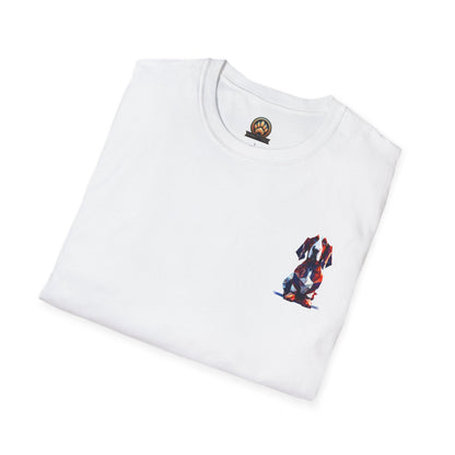 Polygon Basset Hound Tee - Pocket & Large Back Print