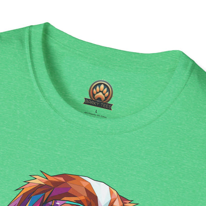 Portrait Cavalier King Charles Tee - Large Front Print