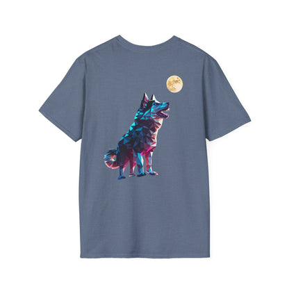 Polygon Alaskan Husky Tee - Pocket & Large Back Print