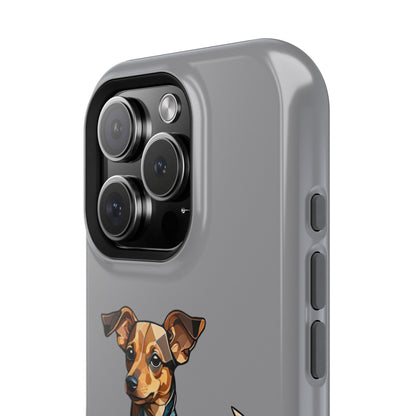 Polygon Style Pop Art Chiweenie Dog iPhone Phone Case