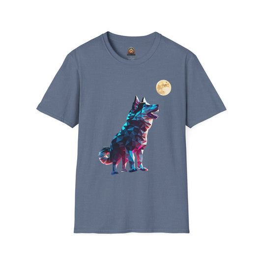 Polygon Alaskan Husky Tee - Large Front Print