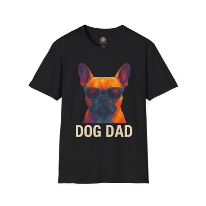 Dog Dad Tee - Large Front Print
