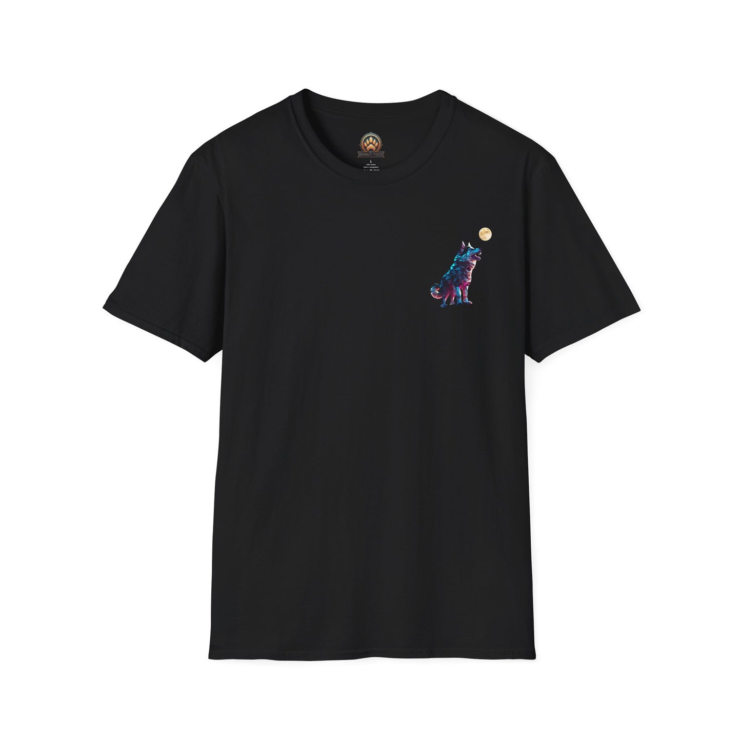 Polygon Alaskan Husky Tee - Pocket & Large Back Print