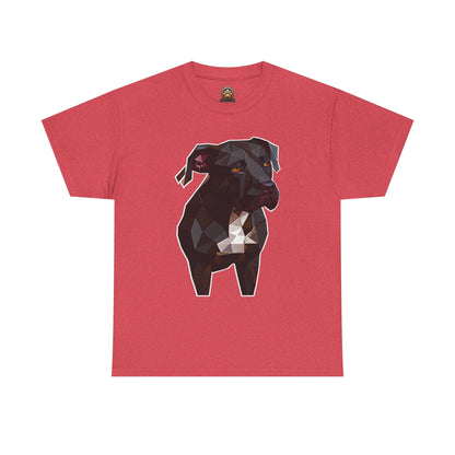 Polygon Pitbull Tee - Large Front Print