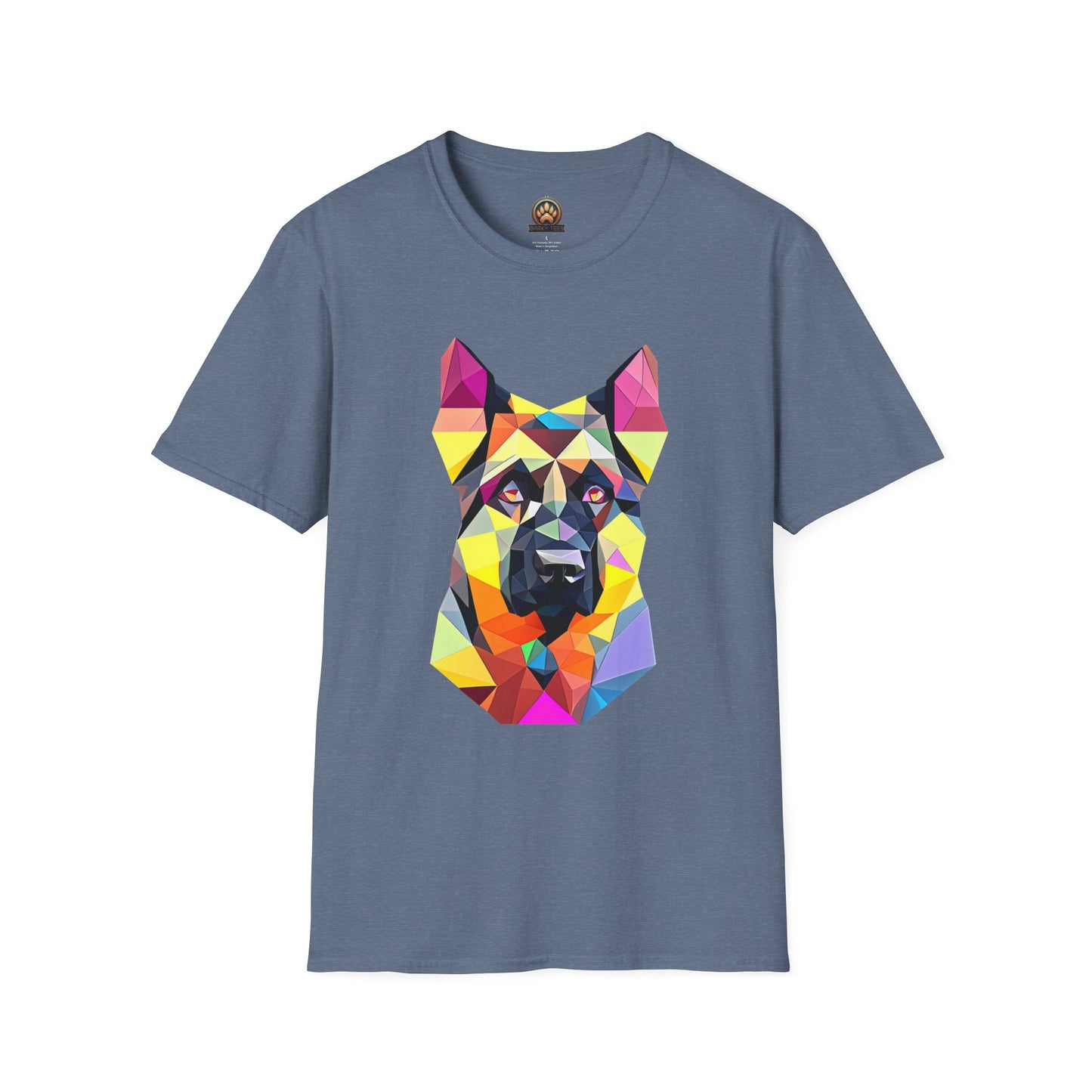 German Shepherd Tee - Large Front Print