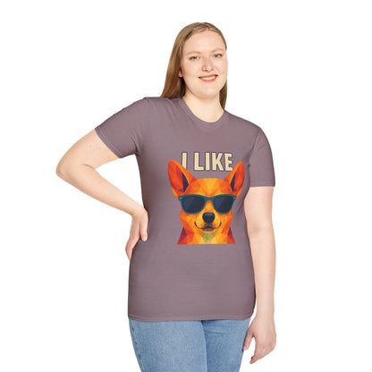 I Like Corgi Butts Tee - Large Front and Back Print