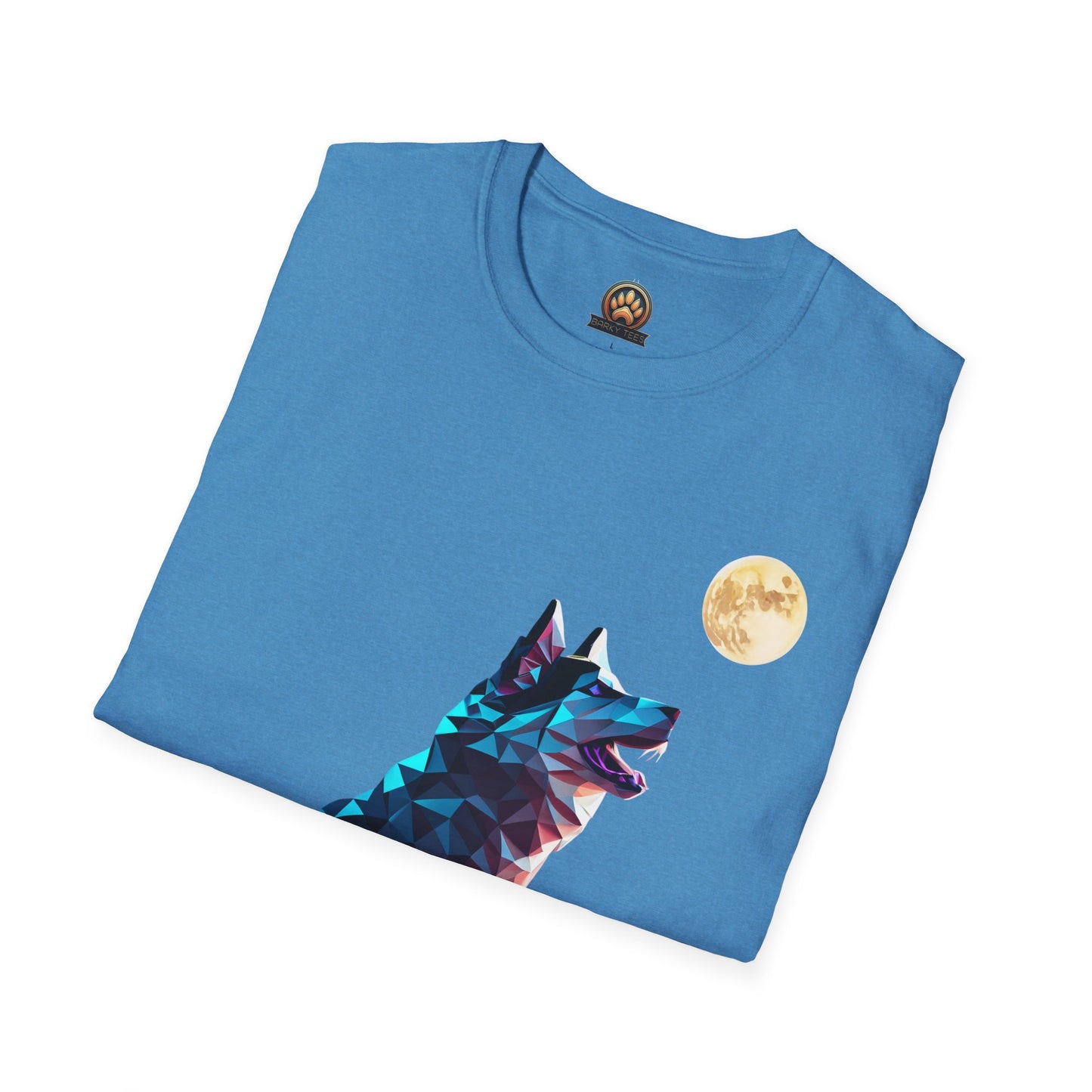 Polygon Alaskan Husky Tee - Large Front Print
