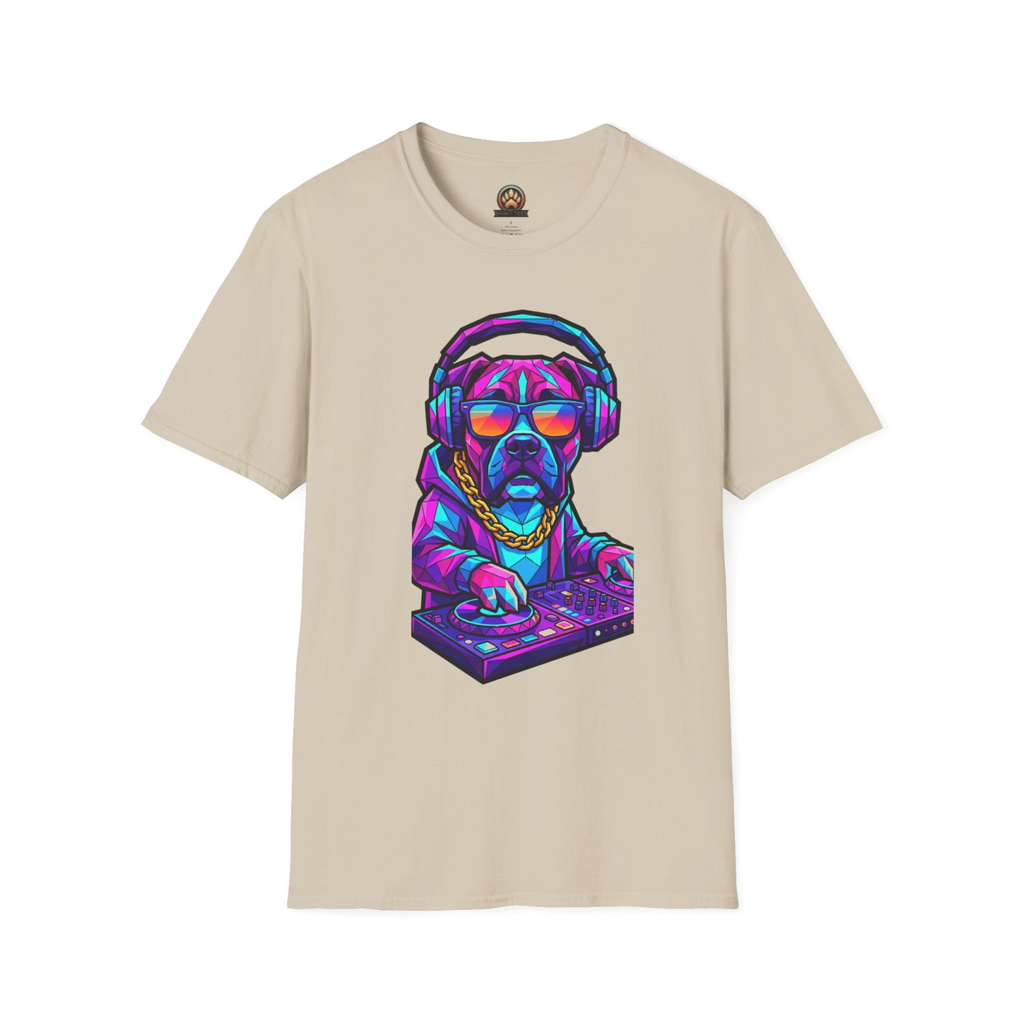 DJ BoxerTee - Large Front Print