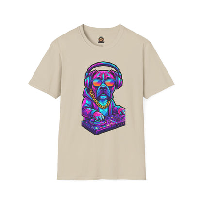 DJ BoxerTee - Large Front Print