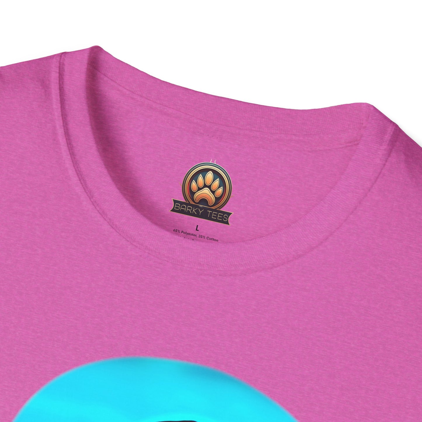 Bitcoin Dachshund Tee - Large Front Print