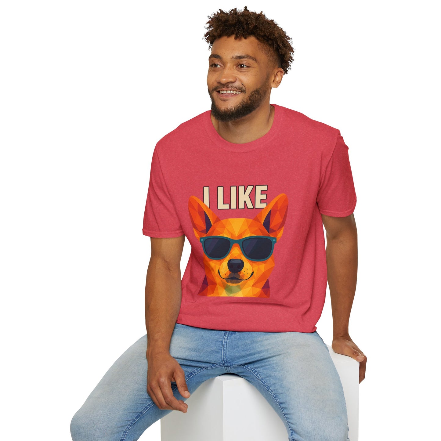 I Like Corgi Butts Tee - Large Front and Back Print