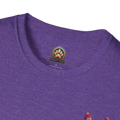 Polygon Style French Bull Dog T-Shirt - Pocket & Large Back Print
