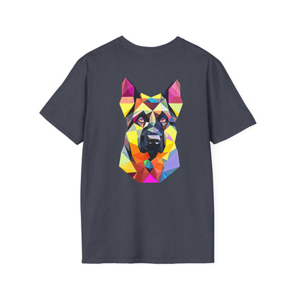 German Shepherd Tee - Pocket & Large Back Print